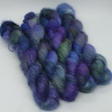 Load image into Gallery viewer, Bed of Violets (Sylph Lace 2ply - Kid Mohair/Mulberry Silk)
