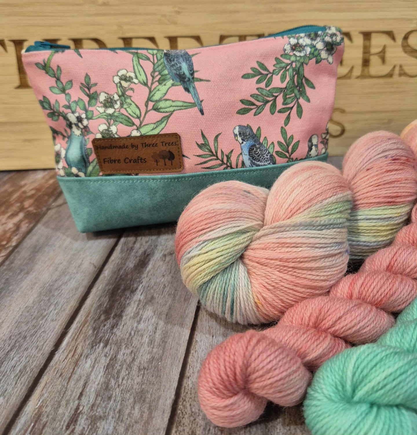 Knit For the Girls Budgie Notion Pouch