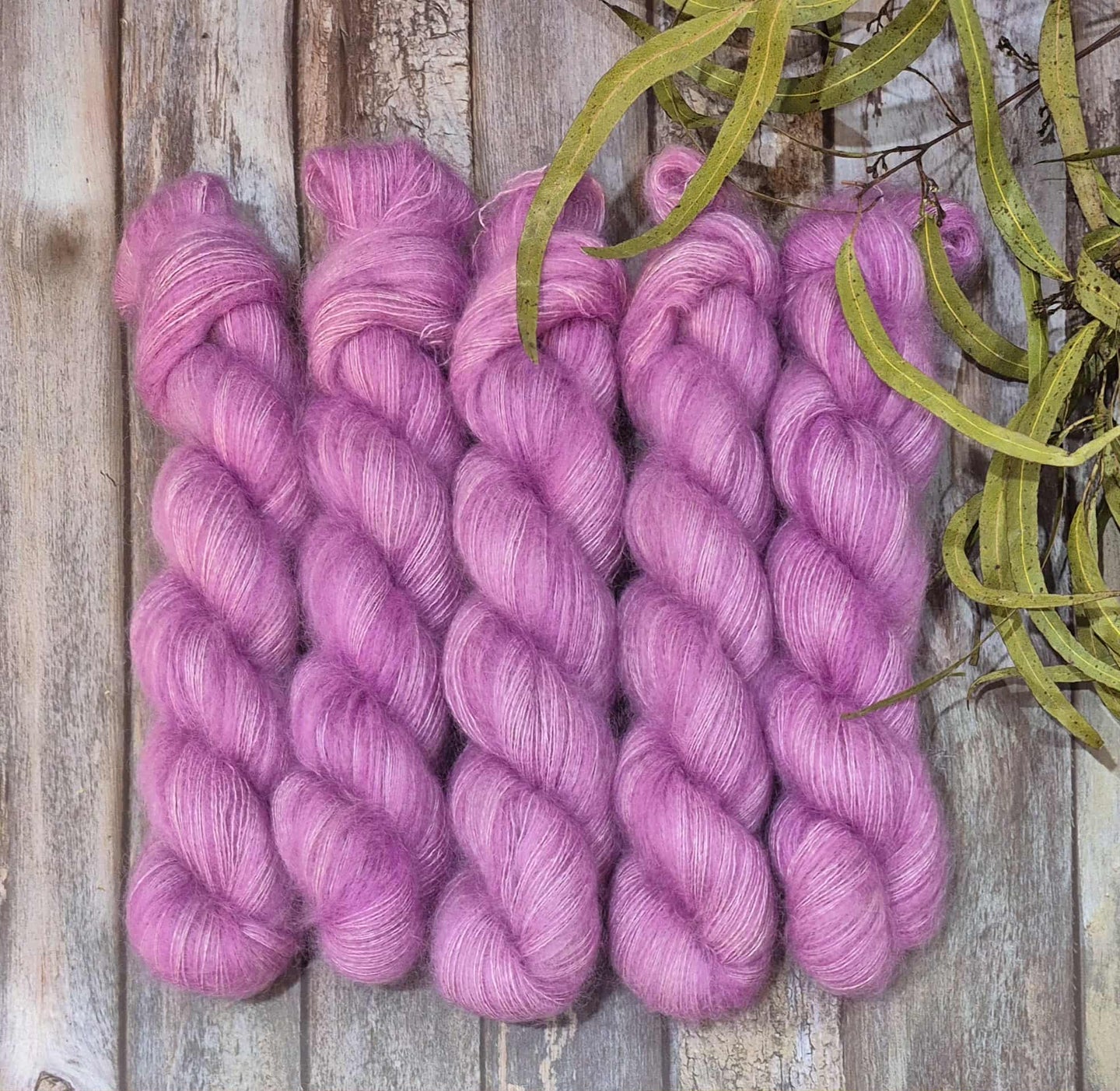 Anenome (Sylph Lace 2ply - Kid Mohair/Mulberry Silk)