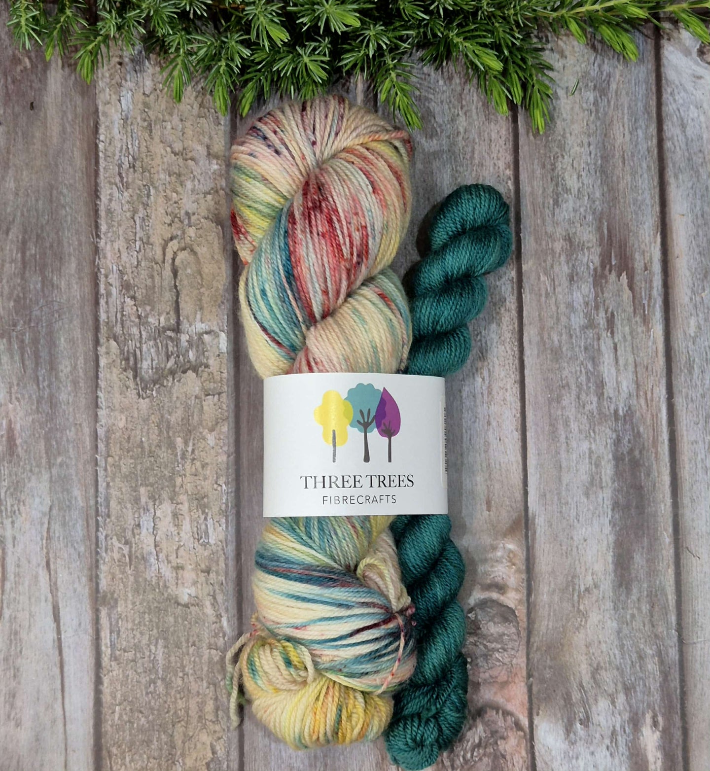 A Quiet Christmas Sock Set (Fledgling 4ply Sock - SW Merino / Nylon)