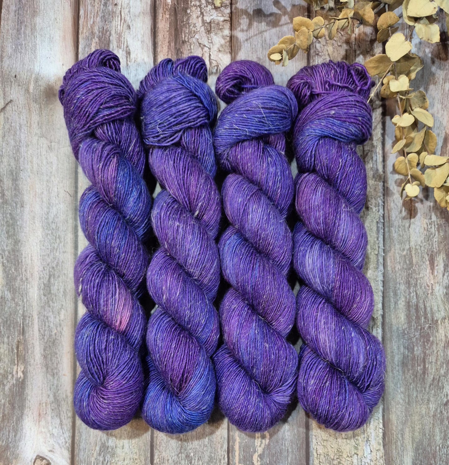 Blue Diadem (Nymph Singles - SW Merino / Linen) (Dyed as Ordered if Not in Stock)
