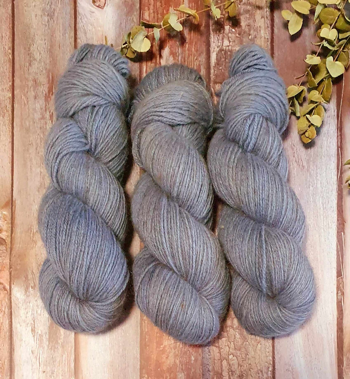 Blue Flax (Baby Yeti 4ply) (Dyed as Ordered if Not in Stock)