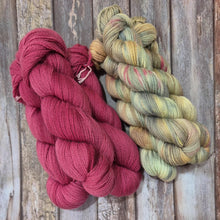 Load image into Gallery viewer, Fibonacci Cowl Set - Blush &amp; Weathered (Sphinx Sport 5ply) (Dyed as Ordered if Not in Stock)
