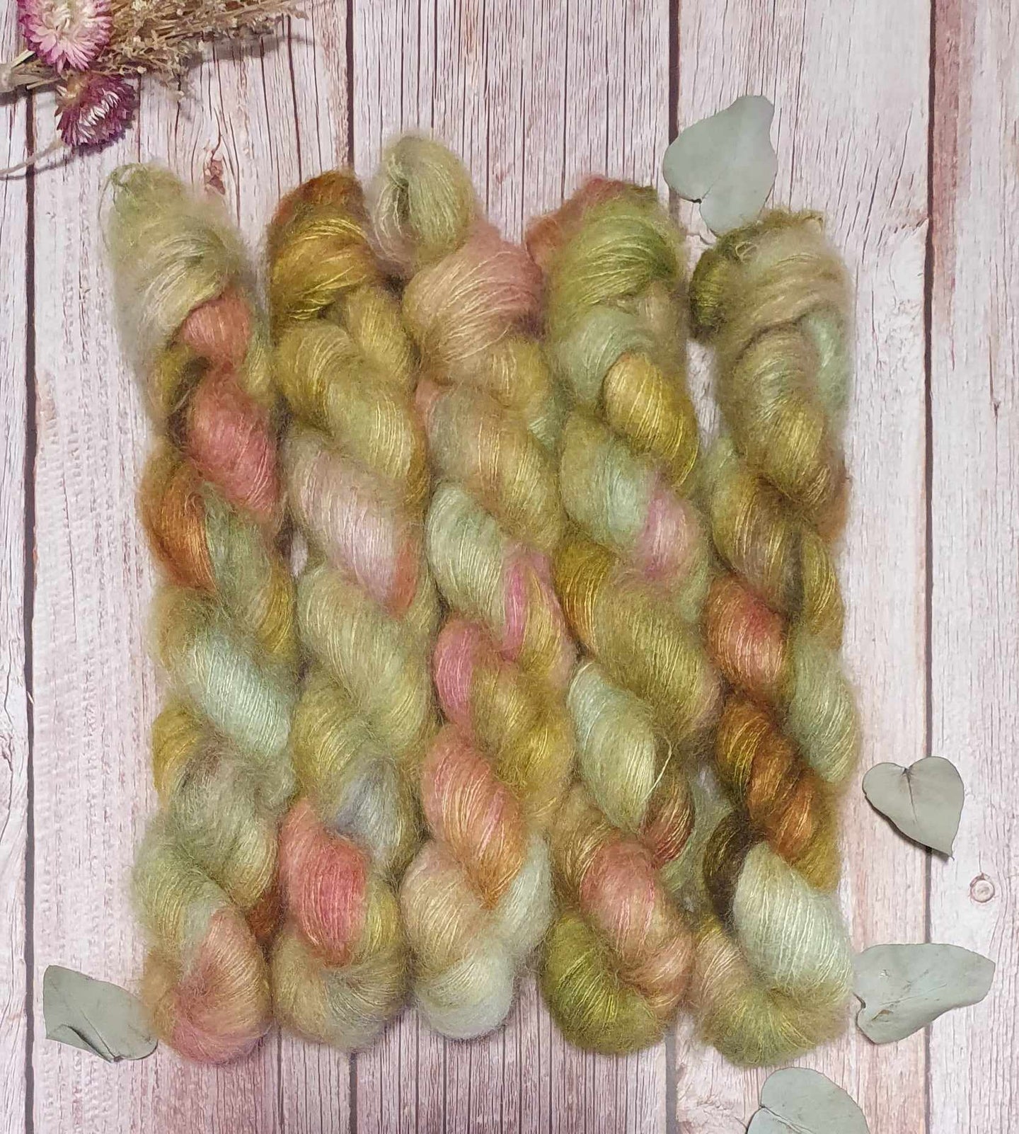 Budding (Sylph Lace 2ply - Kid Mohair/Mulberry Silk)