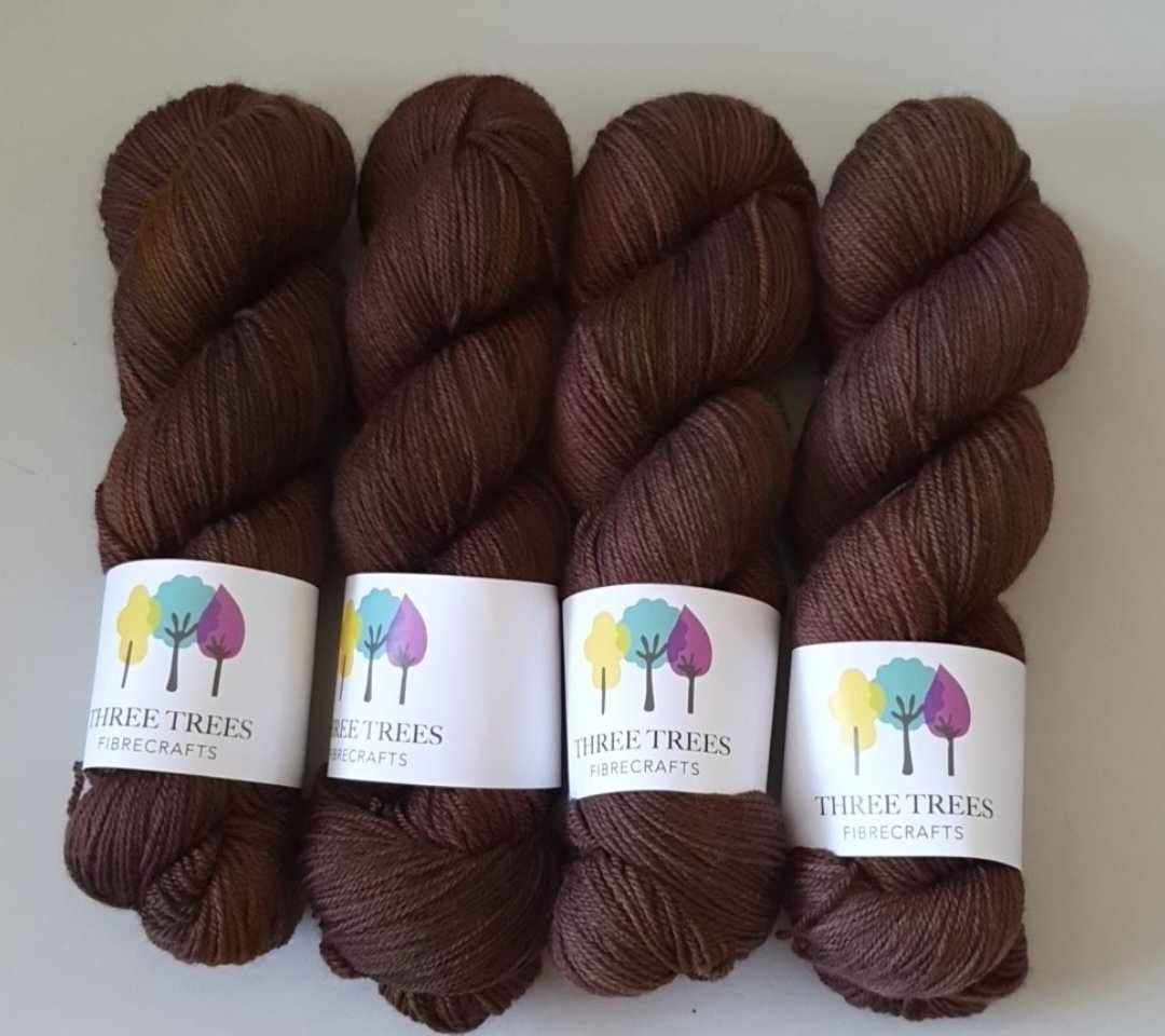 Burnished Brown (Fledgling 4ply Sock)