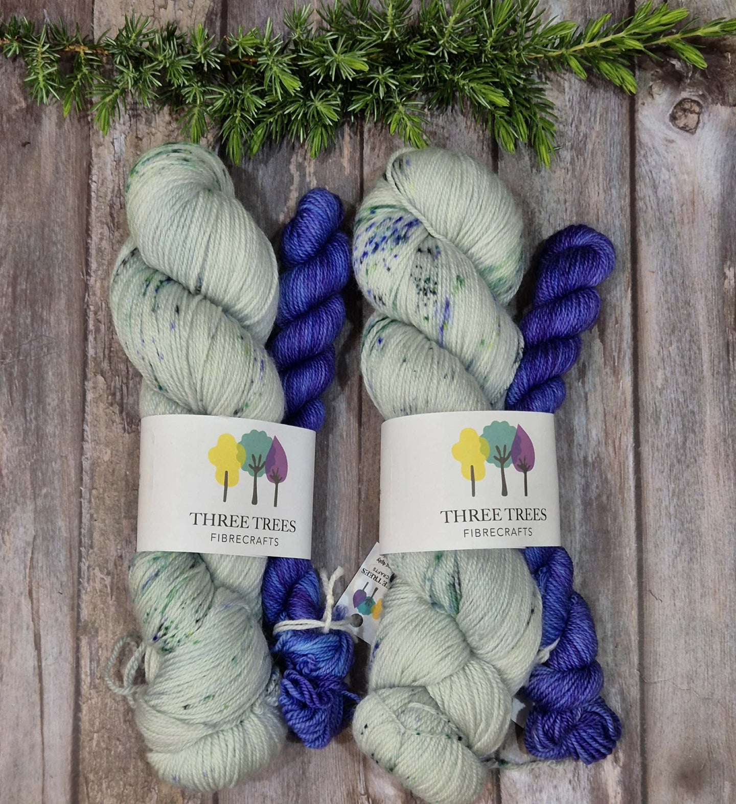 Chilled Air & Loyal Friend Sock Set (Fledgling 4ply Sock - SW Merino / Nylon)