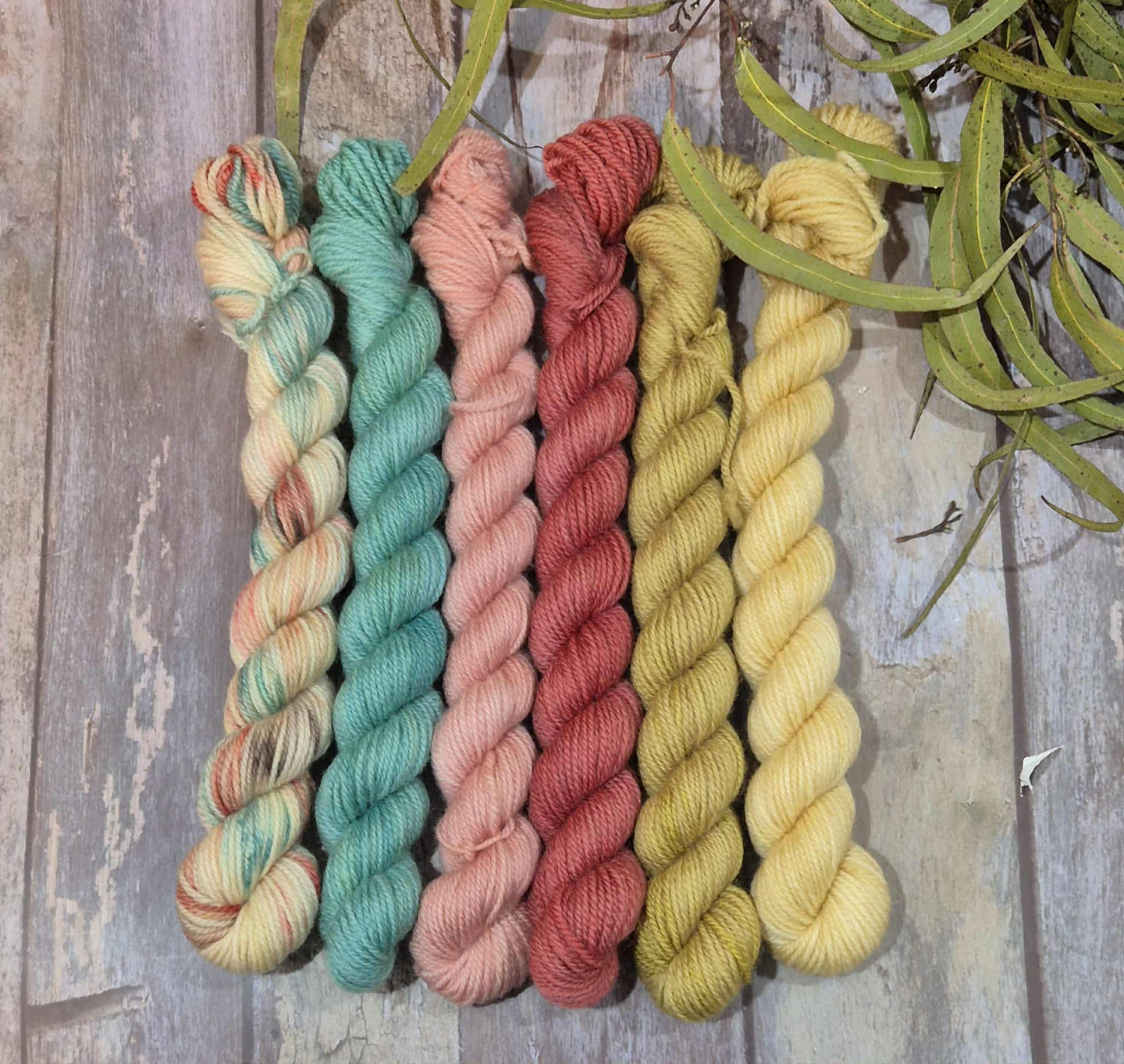 Cuddlepie & Riding Dragons - Mini Set (Fledgling 4ply Sock - SW Merino / Nylon)