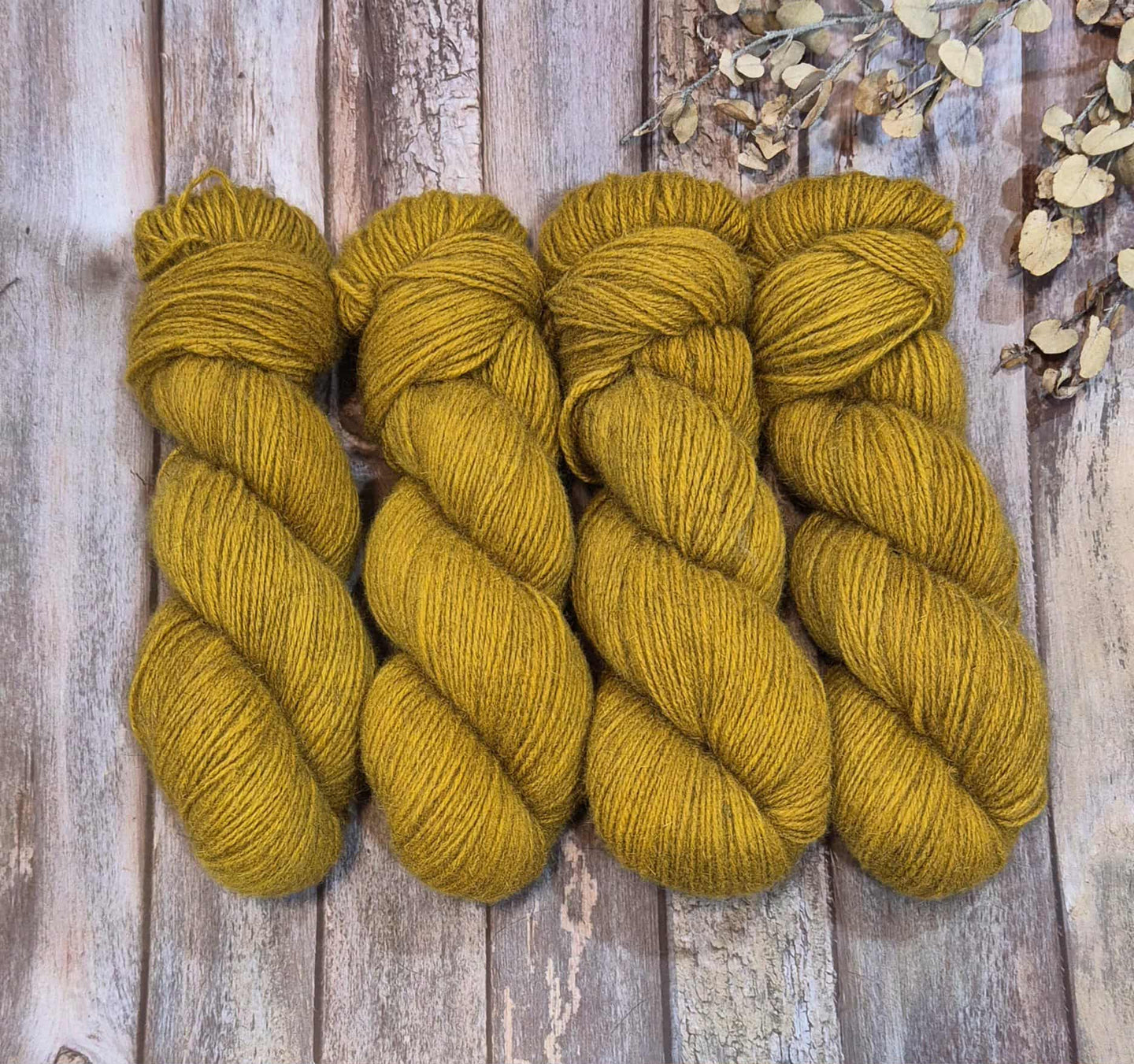 Curry (Baby Yeti 4ply - Non-SW Merino / Possum Fur) (Already Caked)