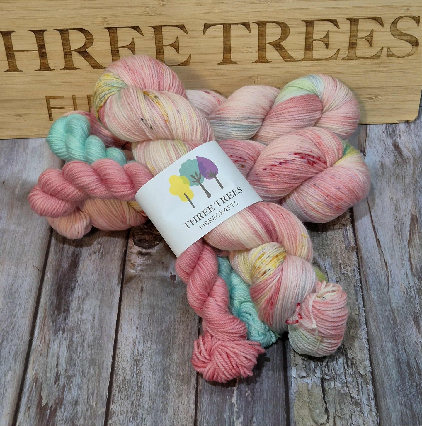 Sweet Nothings Sock Set (Knit for the Girls) (Fledgling 4ply Sock - SW Merino / Nylon) (Dyed as Ordered if Not in Stock)