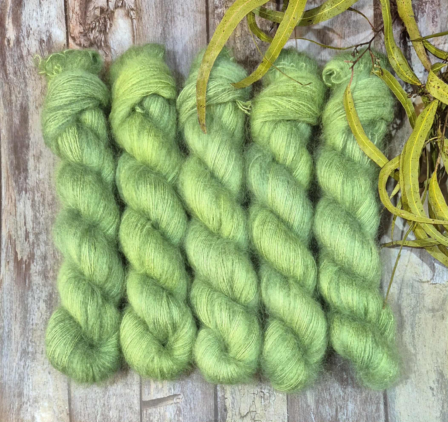 Frog Hollow (Sylph Lace 2ply - Kid Mohair/Mulberry Silk)