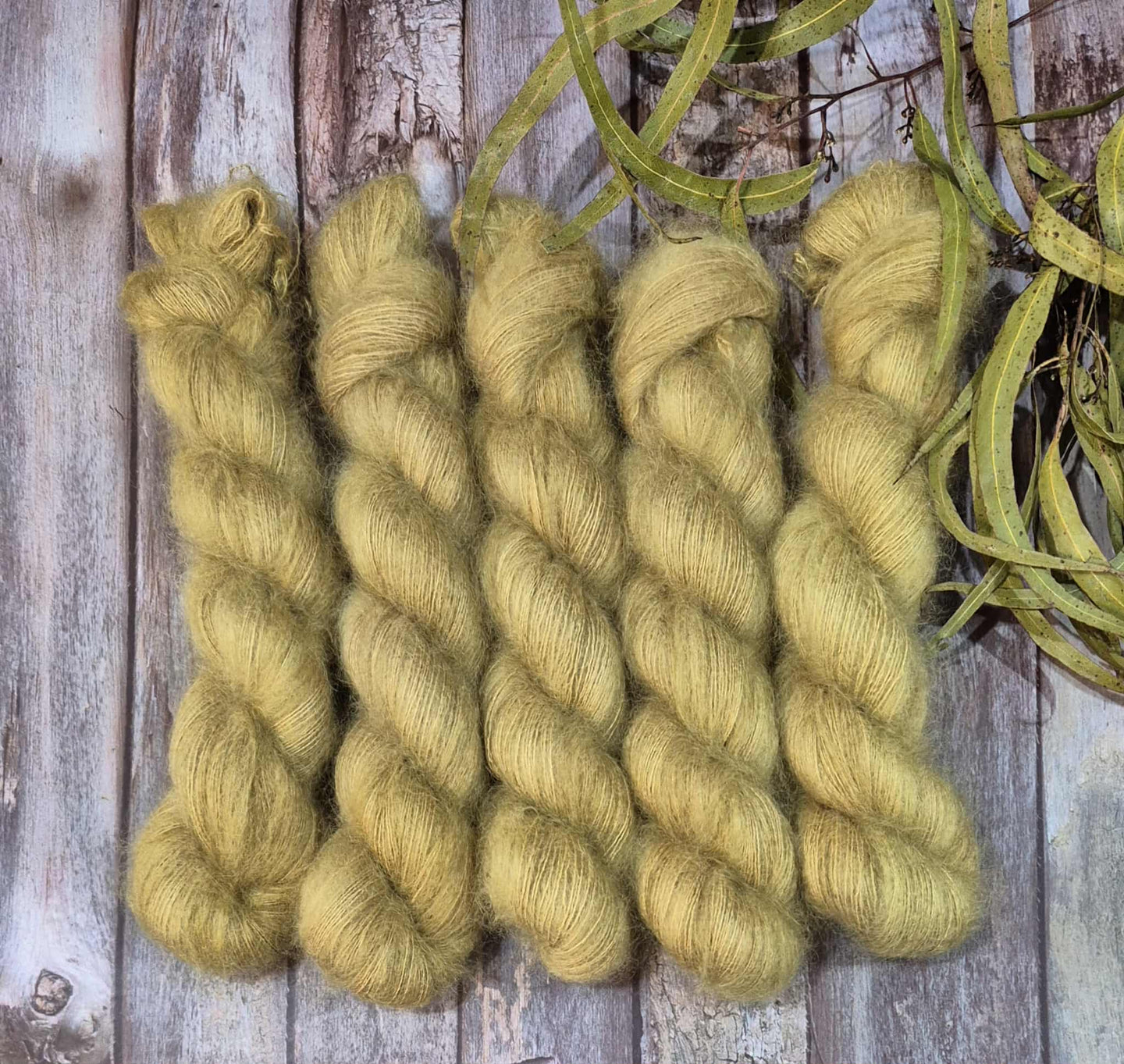 Grass Root Beer (Sylph Lace 2ply - Kid Mohair/Mulberry Silk)