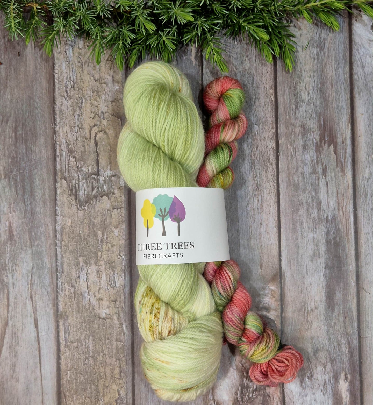 Green Mist Sock Set (Fledgling 4ply Sock - SW Merino / Nylon)
