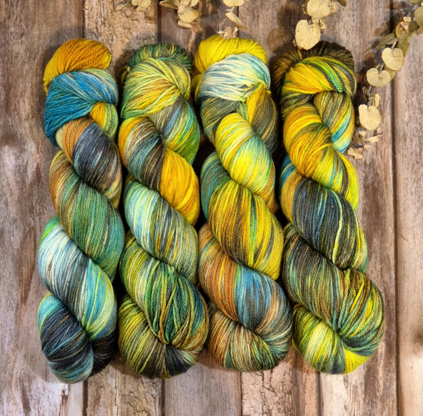 Jewelled Sea - OOAK's (Fledgling 4ply Sock)