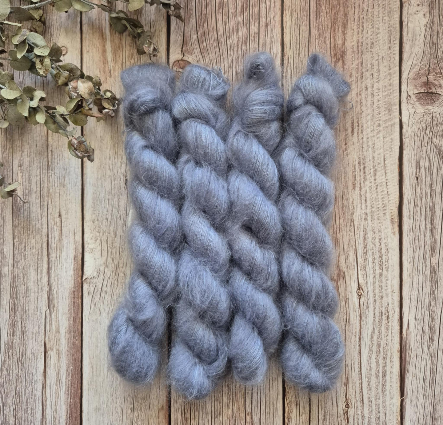 Lavender Blue (Sylph Lace 2ply - Kid Mohair/Mulberry Silk)