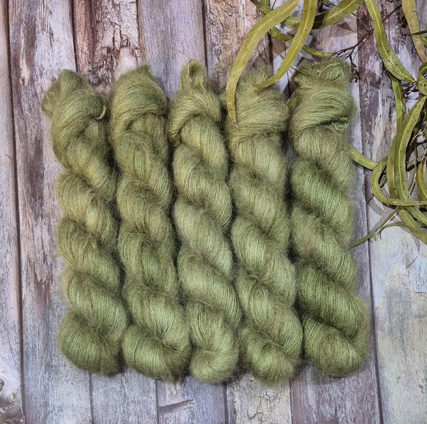 Mr Lizard (Sylph Lace 2ply - Kid Mohair/Mulberry Silk)