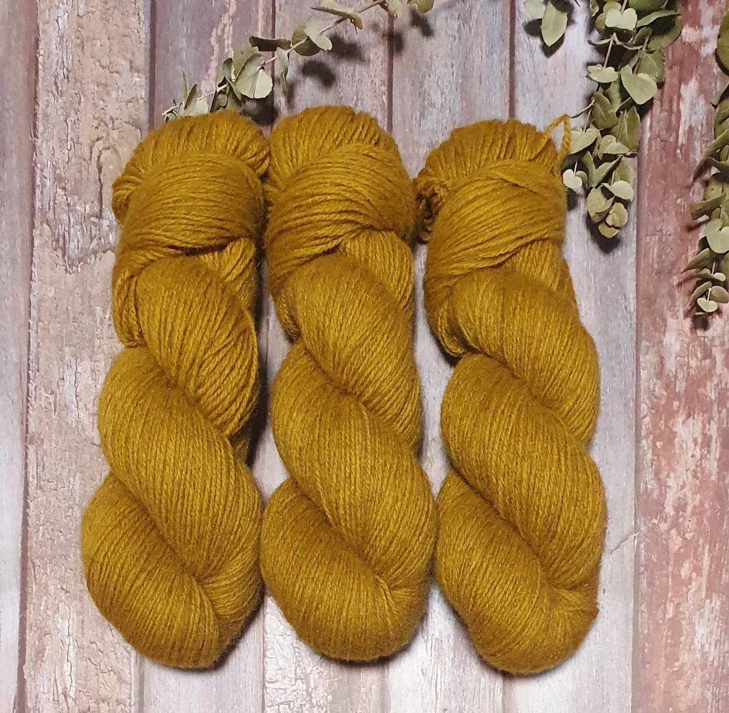 Mustard Gold (Baby Yeti 4ply) (Dyed as Ordered if Not in Stock)
