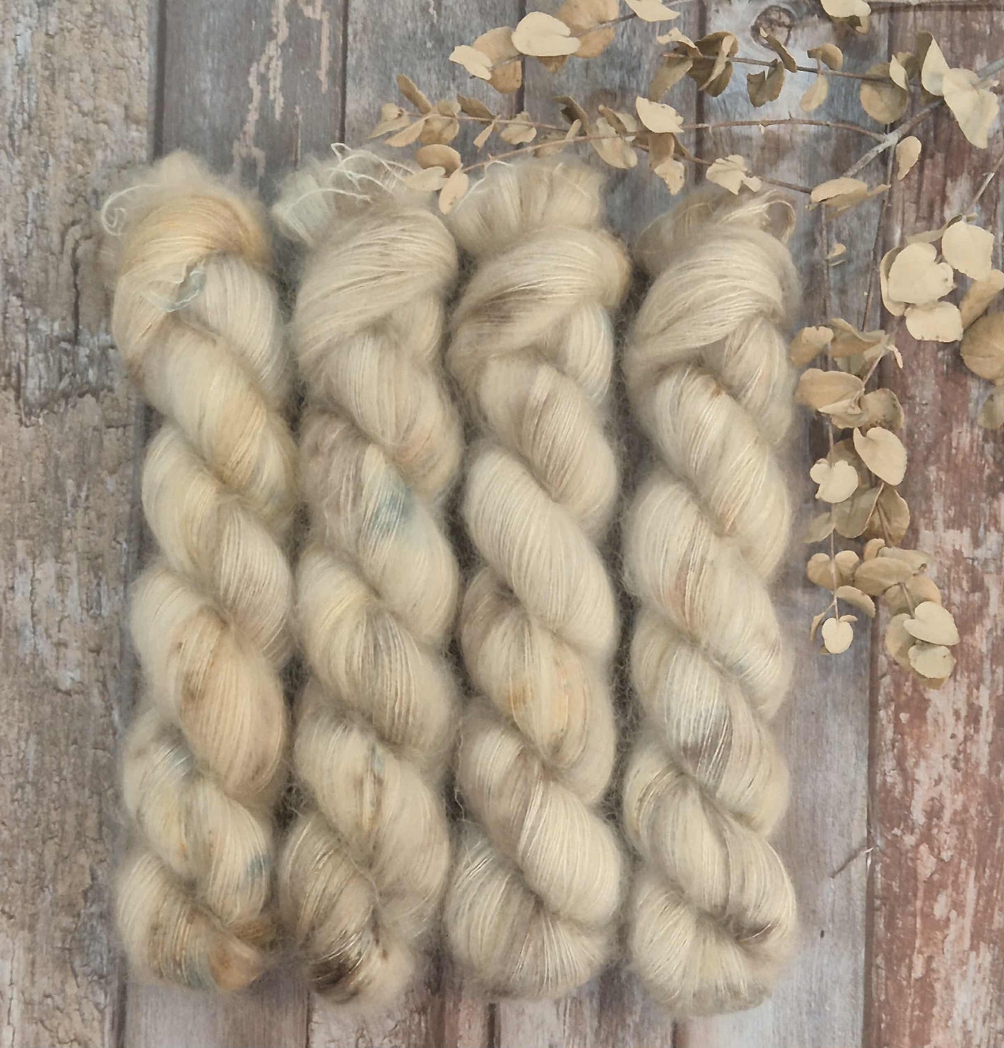 Painted Lady (Sylph Lace 2ply - Kid Mohair/Mulberry Silk)