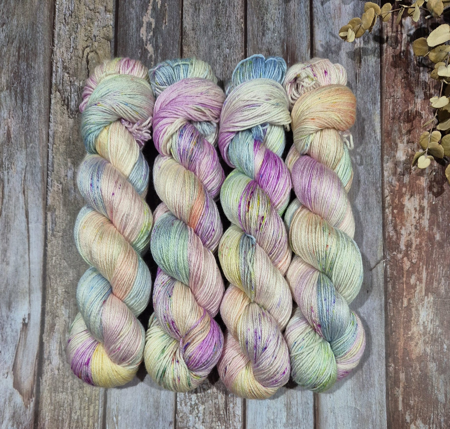 Pocket Posy (Mersilk 4ply Fingering - SW Merino / Mulberry Silk) (Dyed as Ordered if Not in Stock)