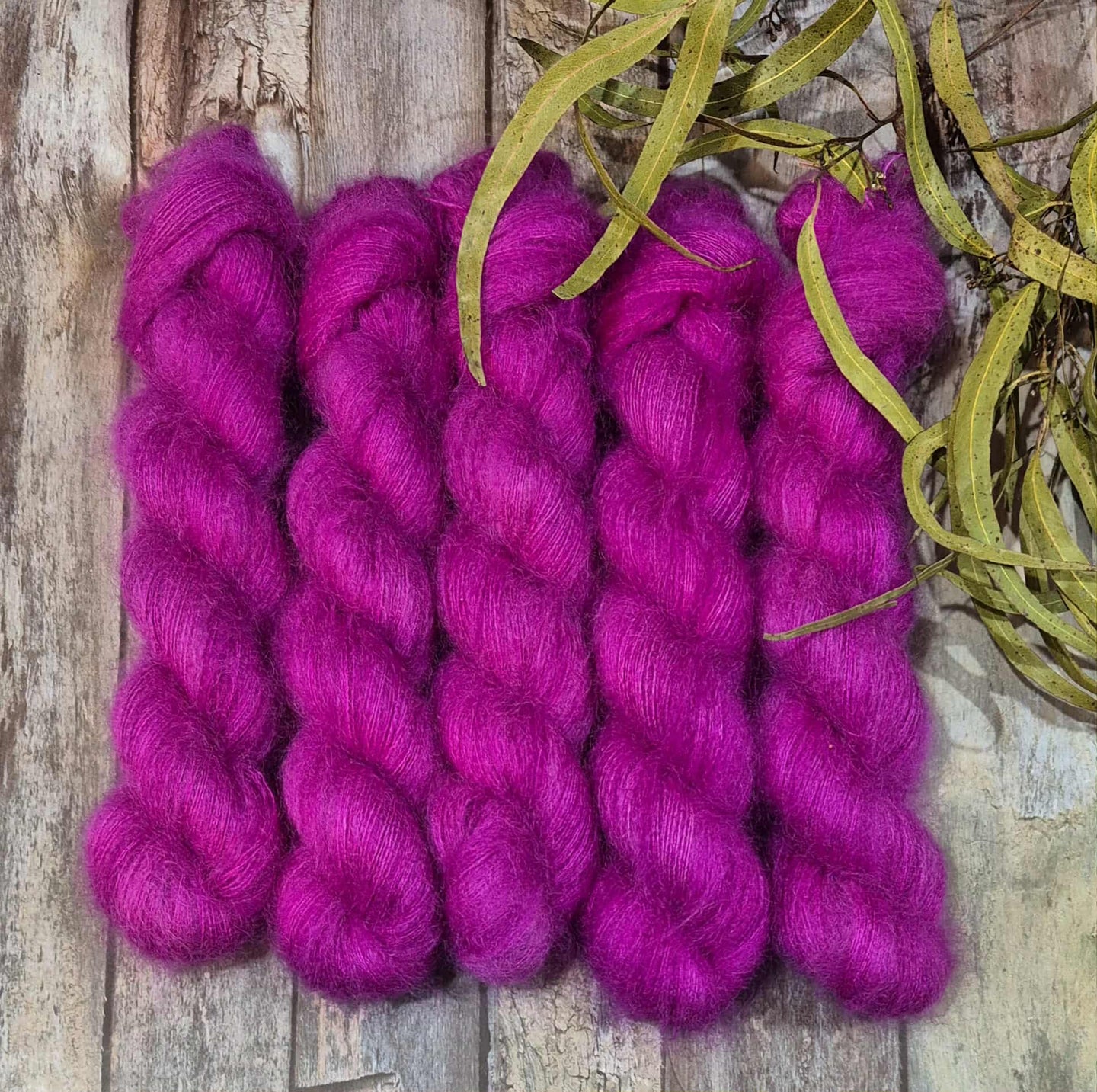 Queenly (Sylph Lace 2ply - Kid Mohair/Mulberry Silk)
