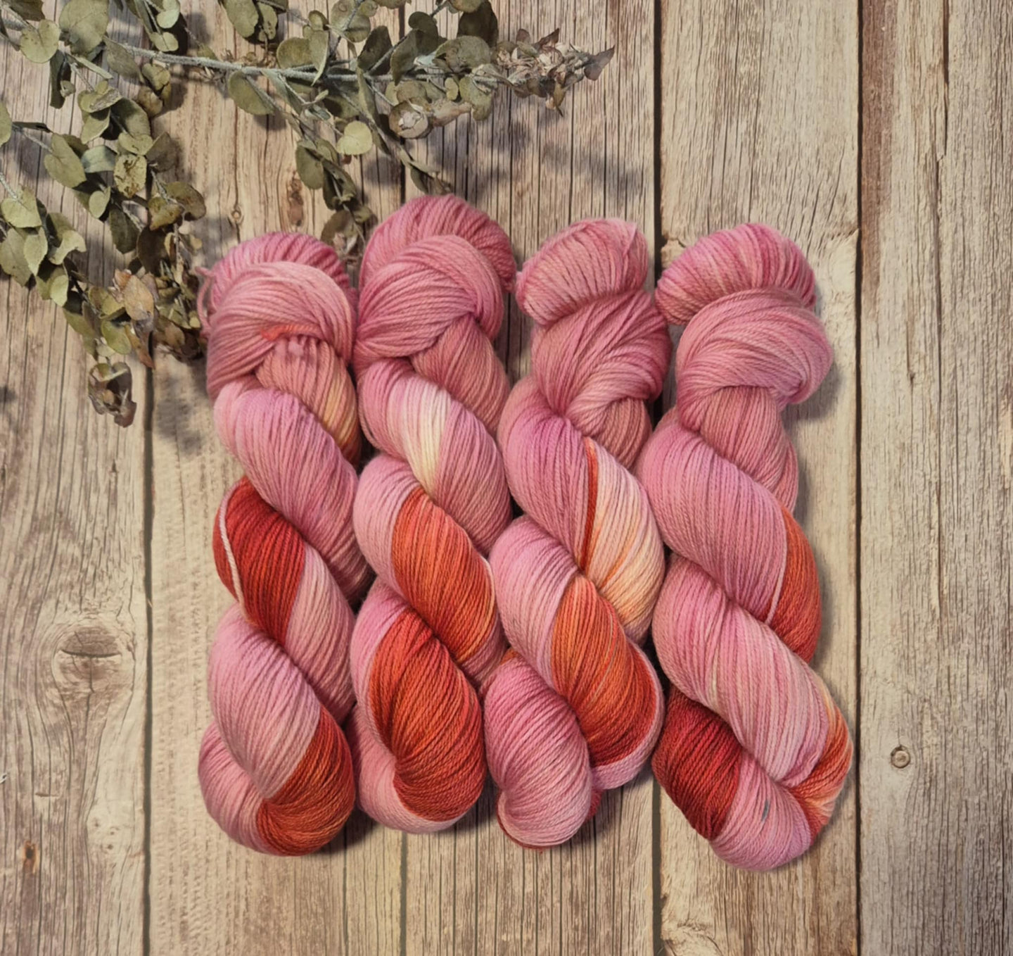 Red Wine & Roses (Fledgling 4ply Sock) (GG)