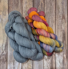 Load image into Gallery viewer, Fibonacci Cowl Set - Storm &amp; Ayase (Sphinx Sport 5ply) (Dyed as Ordered if Not in Stock)
