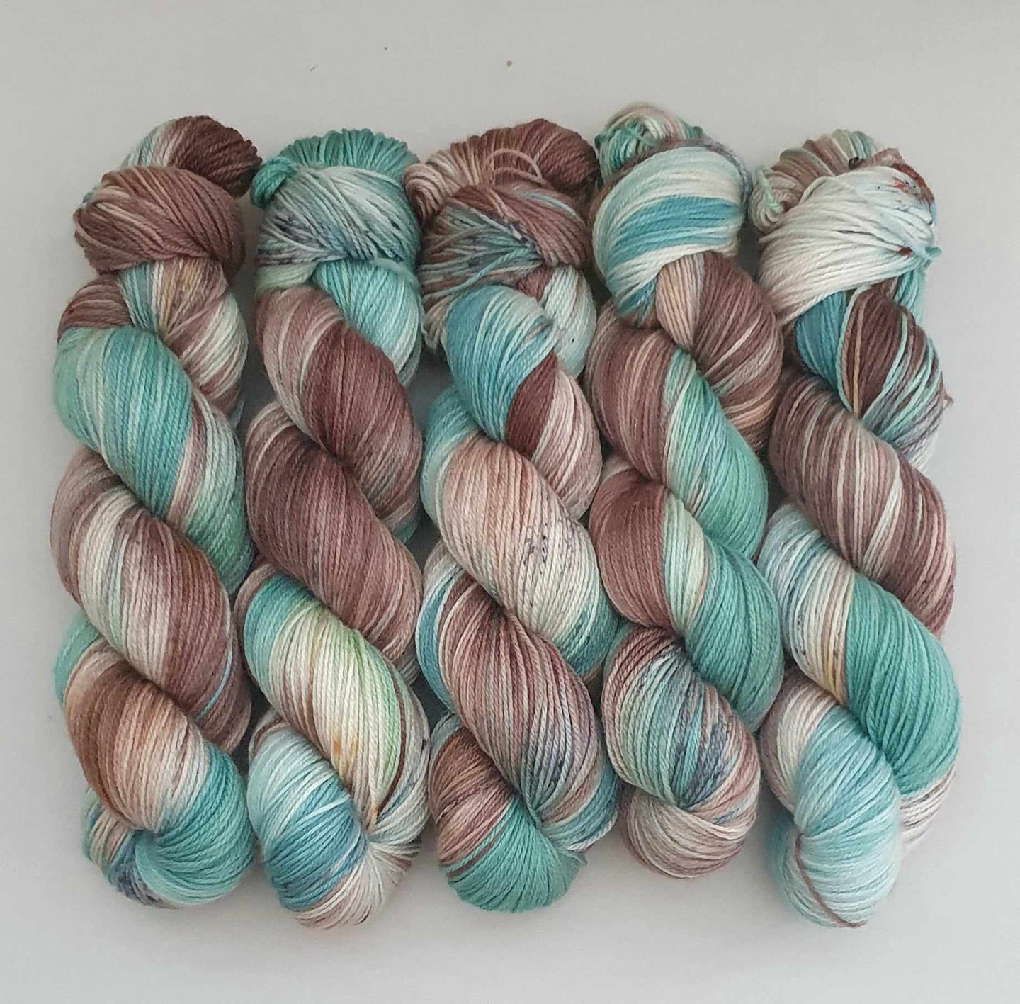 Tumbled Turquoise (Fledgling 4ply Sock)