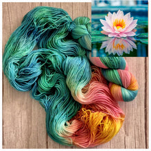 Load image into Gallery viewer, Water Lily (Fledgling 4ply Sock) (GG)
