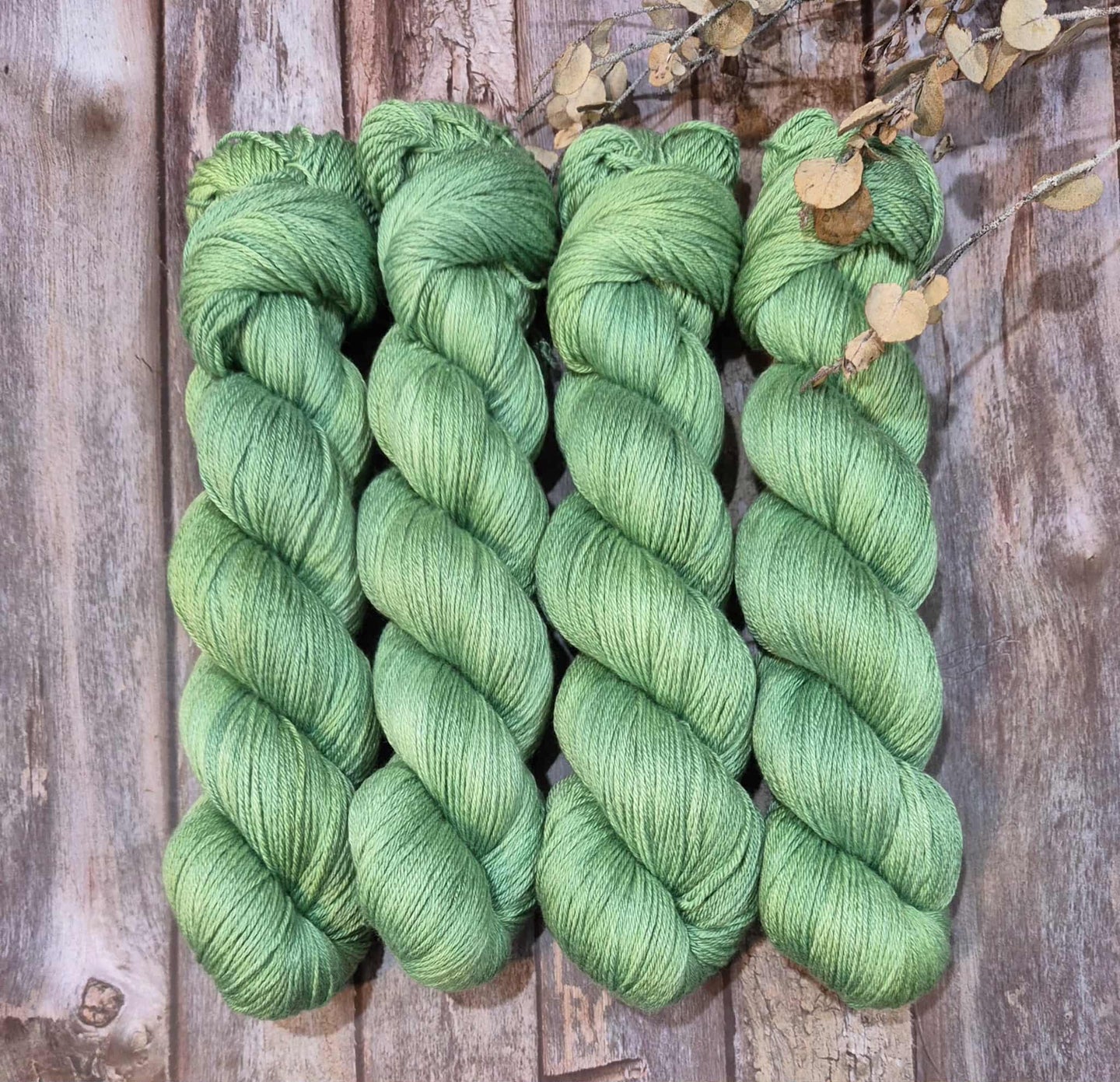 Weeping Willow (Mersilk 4ply Fingering - SW Merino / Mulberry Silk)