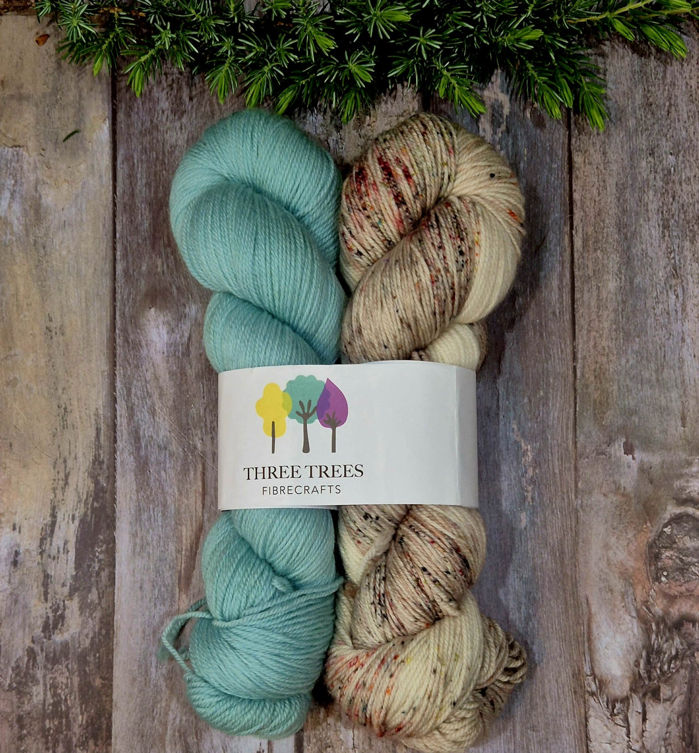 Perfect Pairing - Whisper & Reflections (Fledgling 4ply Sock)