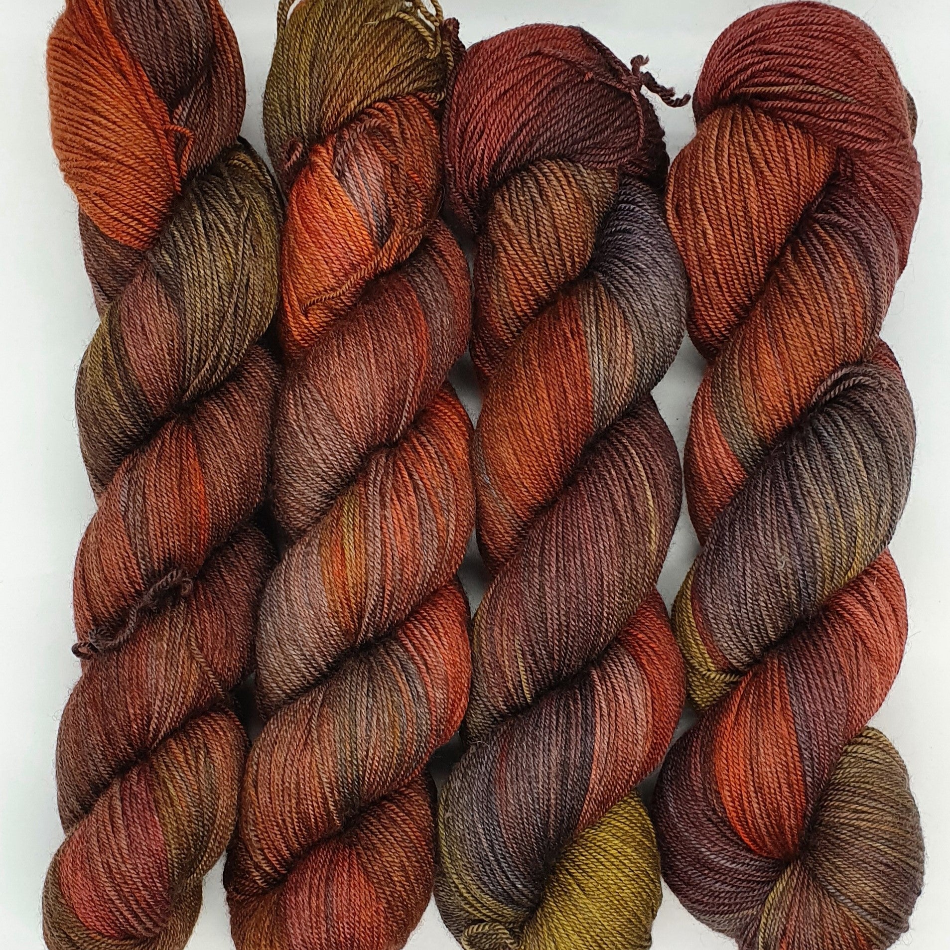 Rusted (Selkie Fingering SW Merino/Silk/Yak) (V)